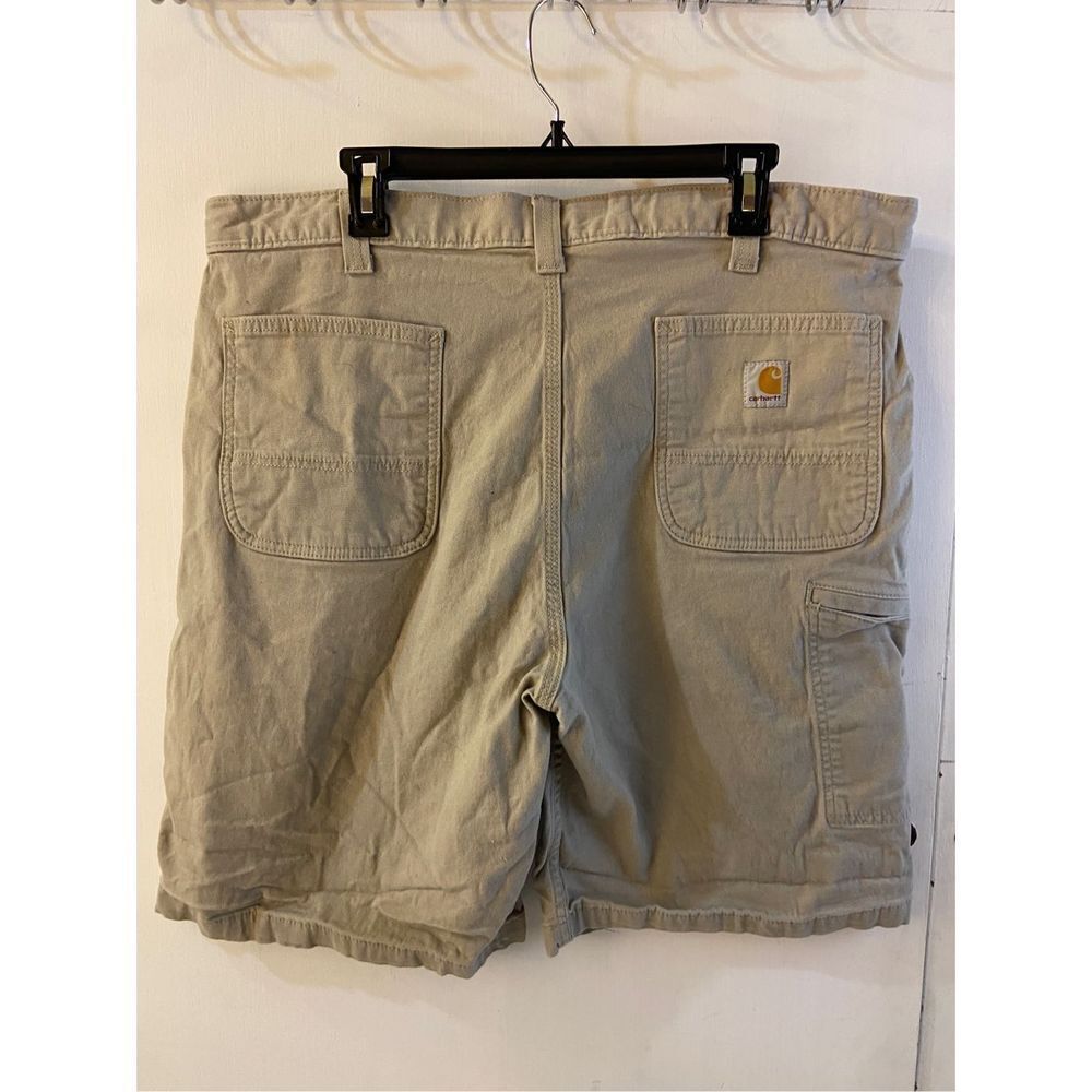Carhartt size 40 brown‎ khaki shorts #14806 relaxed fit cargo